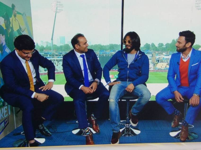 india pakistan champions trophy 2017, edgbaston birmingham, ranveer singh, sachin tendulkar, dhanush, virender sehwag, nita AMbani, Saurabh ganguly