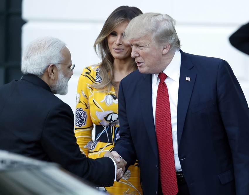 "Donald Trump, Narendra Modi, PM Modi, President Trump, India USA Relation, PM Modi's Foreign Visit, Modi America Visit, Jansatta"/