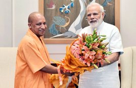 yogi adityanath meets modi