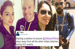 इस पाकिस्तानी पत्रकार का सोशल मीडिया पर उड़ रहा मजाक, बताया जा रहा विराट कोहली और डिविलियर्स को जीरो पर आउट करवाने वाली