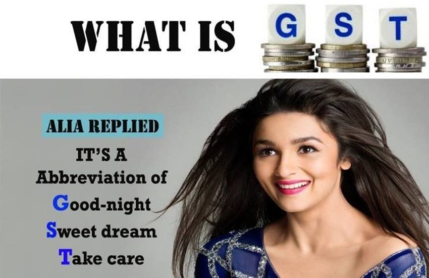 GST का फुलफॉर्म- गुडनाइट स्वीट ड्रीम्स टेक केयर(Image Source: Google)