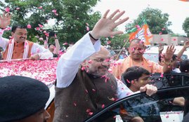 Amit shah, bjp, bjp president Amit shah, Amit shah uttar pradesh visit, uttar pradesh news, Lucknow news, Hindi news, Jansatta