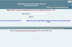CGBSE 10th, 12th Result 2017: छत्तीसगढ़ बोर्ड 10वीं और 12वीं सप्लीमेंट्री परीक्षा के नतीजे घोषित, यहां देखें