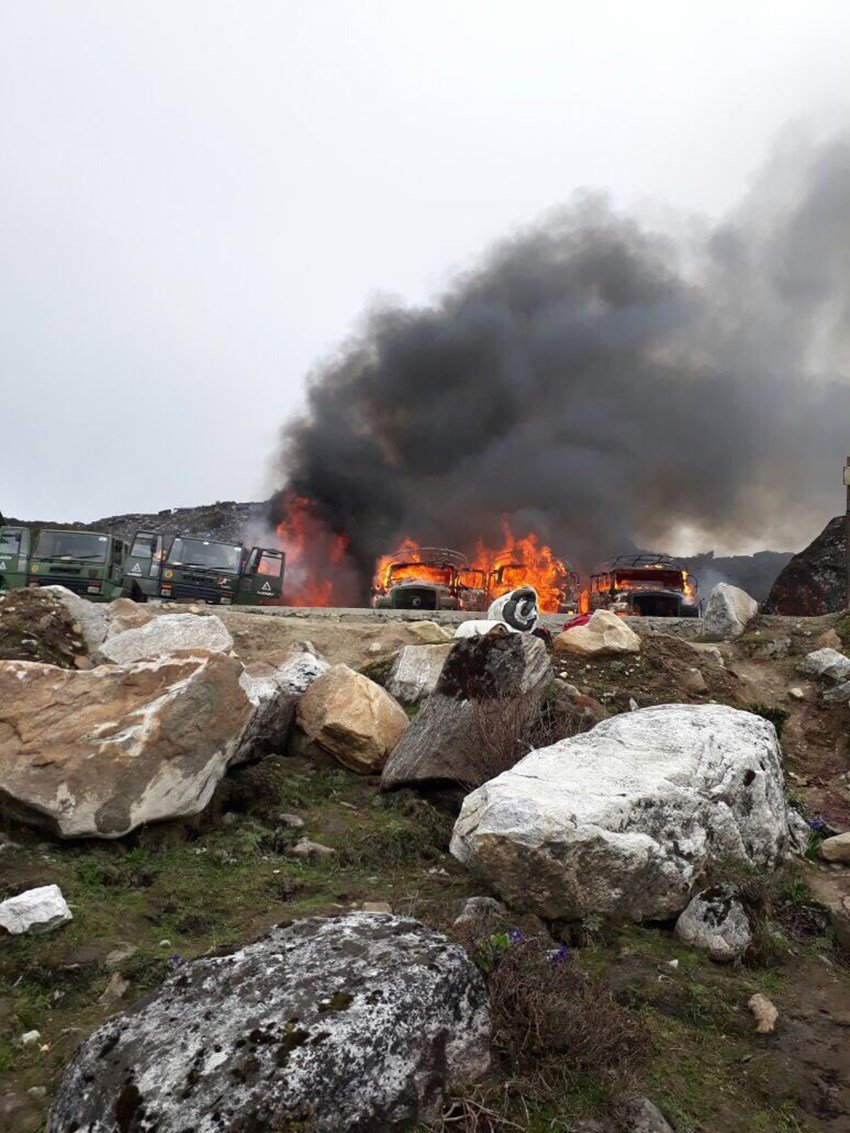 Chinese Rocket Attack, Pakistan