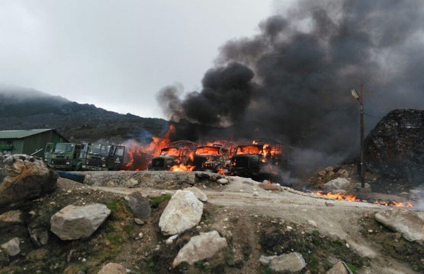 Chinese Rocket Attack, Pakistan