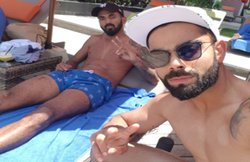 केएल राहुल ने विराट कोहली के साथ डाली सेल्‍फी, युवी ने ली चुटकी तो मिला मजेदार जवाब