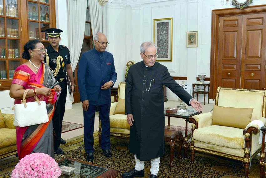 Presidential swearing in ceremony, president swearing in ceremony, president appointment event, where to watch president oath taking, Ram Nath Kovind, 14th president of india, president of india, Pranab Mukherjee, former president, Central Hall of Parliament, BJP, meira kumar, Congress, BJP, India news, Pranab Mukhargee