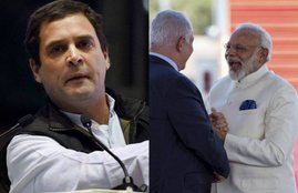 Narendra Modi, Rahul Gandhi Attacks Narendra Modi, Narendra Modi Weak PM, Narendra Modi Israel Tour
