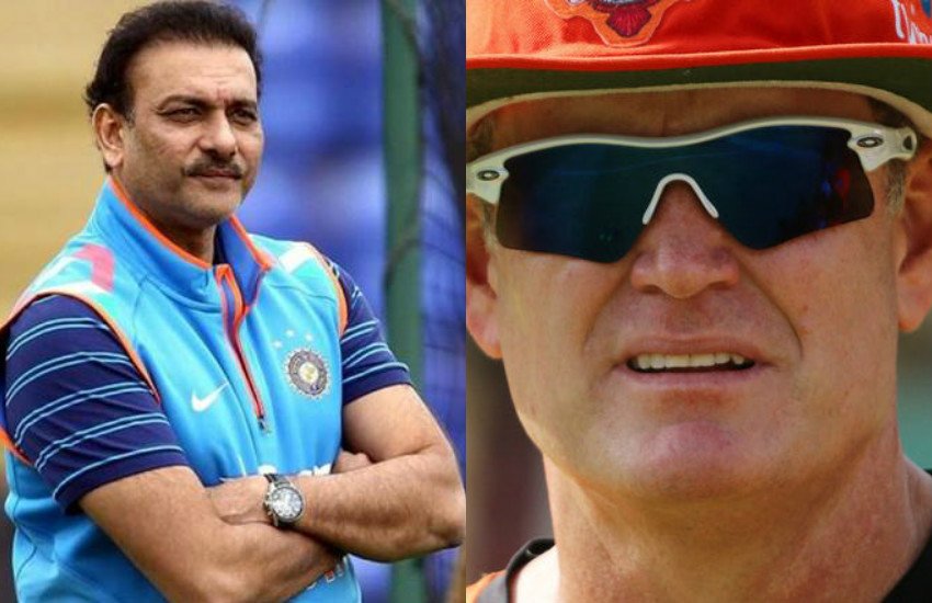 Ravi Shastri, Tom Moody Ravi Shastri, Tom Moody