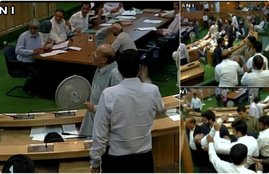 Ruckus in Jammu and Kashmir assembly