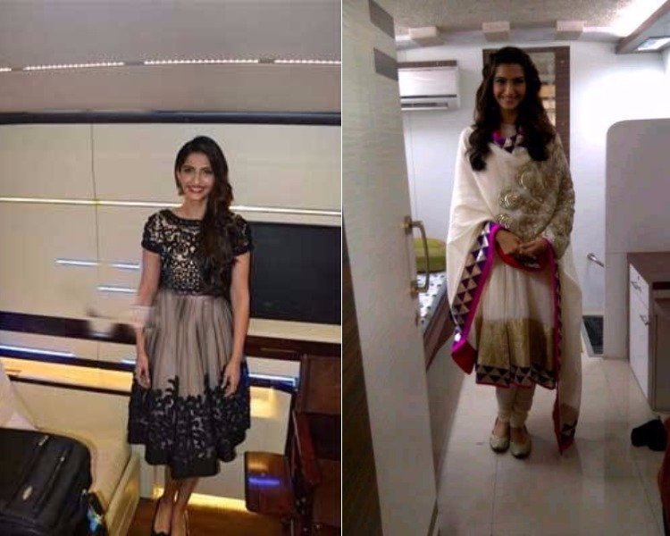 Salman Khan, Shahrukh Khan, Alia Bhatt, Sonam Kapoor, Hrithik Roshan, Ajay Devgn, Varun Dhawan, Celebrity vanity vans, Bollywood vanity vans, Vanity vans, Salman Khan Vanity Van, Varun dhawan Vanity, Alia Bhatt vanity