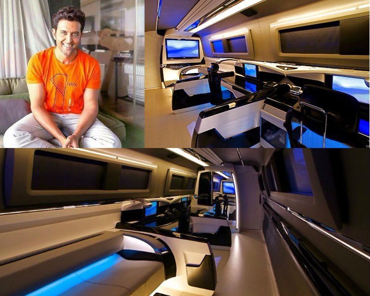 Salman Khan, Shahrukh Khan, Alia Bhatt, Sonam Kapoor, Hrithik Roshan, Ajay Devgn, Varun Dhawan, Celebrity vanity vans, Bollywood vanity vans, Vanity vans, Salman Khan Vanity Van, Varun dhawan Vanity, Alia Bhatt vanity