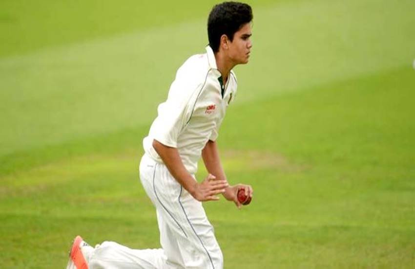 sachin tendulkar son, Arjun Tendulkar, injures England star batsman, Jonny Bairstow, yorker ball, sachin tendulkar son Arjun Tendulkar, sachin tendulkar, Jonny Bairstow injures