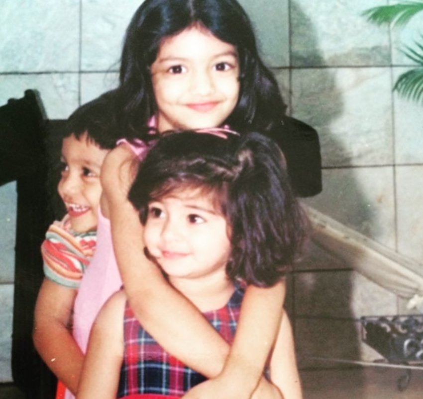 अनन्या की बचपन की तस्वीर