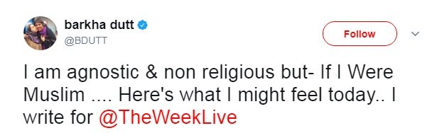 barkha dutt tweet