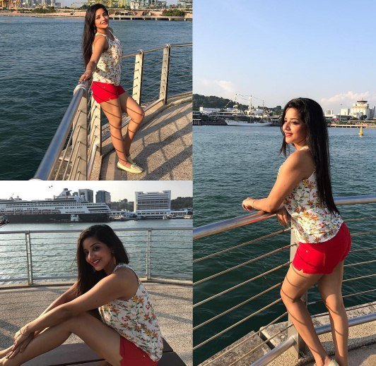 Photos of Singapore, Malaysia, Monalisa, Monalisa honeymoon Trip, Monalisa honeymoon photos, Monalisa latest photos, monalisa bikni photos, minalisa hot pocs, Monalisa- vikrant