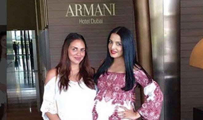 celina jaitely, esha deol, baby bump, pictures, pregnant, pregnancy, dubai, best friends