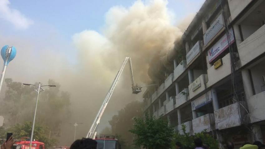 punjab financial building,chandigarh fire,punjab financial building fire,sector 17 fire,fire, chandigarh news, Punjab News
