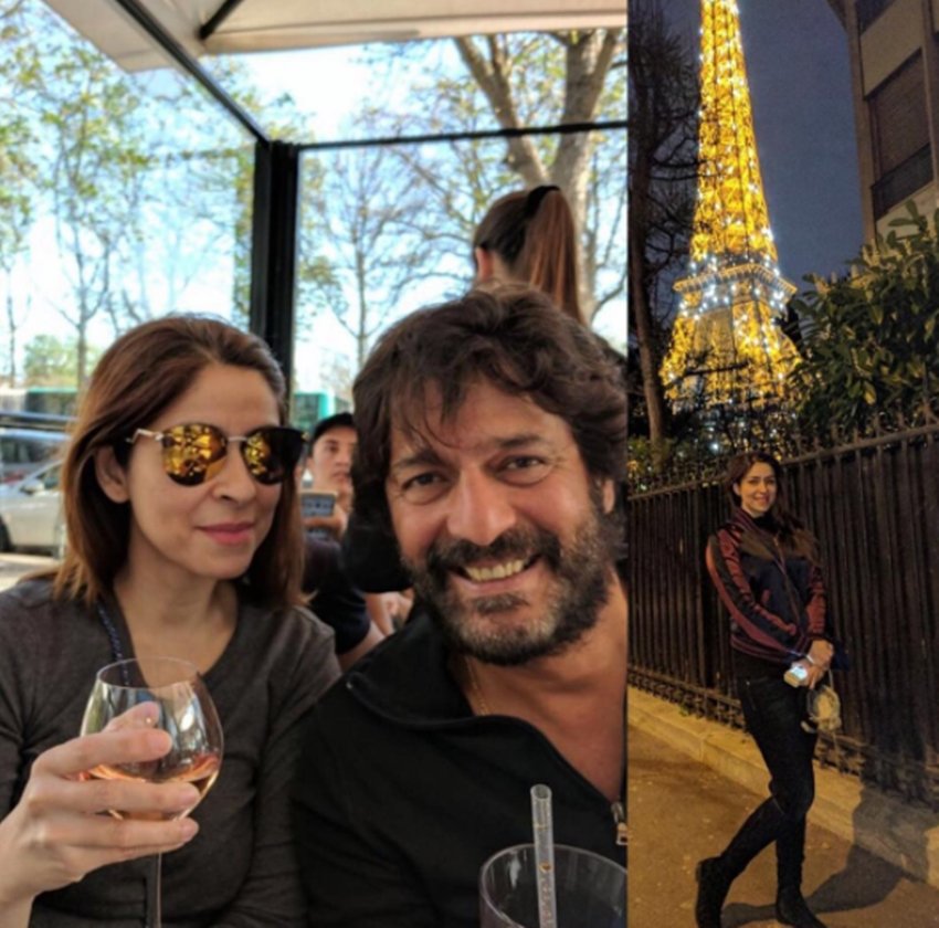 भावना पांडे और चंकी पांडे