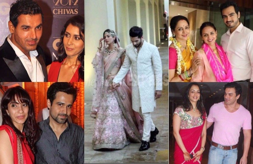 हिंदी सिनेमा के इतिहास में ऐसे कई सितारे हैं जिन्होंने आपस में शादी करने का फैसला किया। वहीं बॉलीवुड में ऐसे सितारे भी हैं जिन्होंने इंडस्ट्री में अपना लाइफ पार्टन न ढूंढकर आउटसाइडर को अपना जीवन साथी बनाया। आइए जानते हैं बॉलीवुड में ऐसे कौन से सितारे हैं जिन्होंने किसी स्टार को नहीं बल्कि ऐसे चेहरे को अपना हमसफर चुना जिनका ग्लैमर की दुनिया से कोई वास्ता नहीं रहा है।