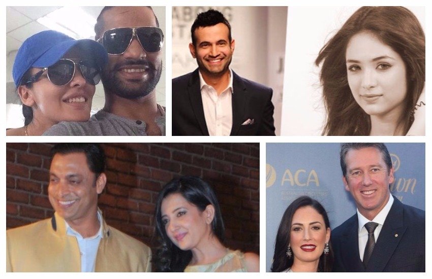 शिखर धवन-आएशा धवन, इरफान और साफा बेग, ग्लेन मैकग्राथ और सारा लियोनार्डी, शोएब अख्तर और रुबाब खान। 