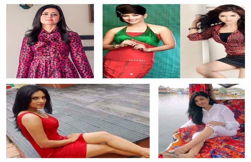 laka lamba, ramya, mahua moitra, nagma, saina nc, angoortala