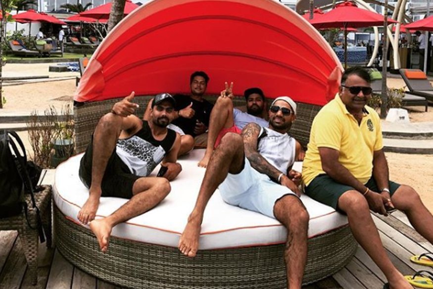 India vs Sri Lanka, Indian cricket team, Sri Lanka Cricket team, Rohit Sharma, Virat Kohli, Shikhar Dhawan, Hardik pandya, Shikhar dhawan, KL rahul, team india, indian cricket team chilling moments