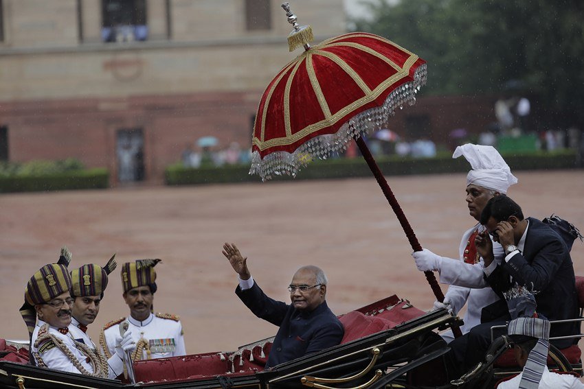 Presidential swearing in ceremony, president swearing in ceremony, president appointment event, where to watch president oath taking, Ram Nath Kovind, 14th president of india, president of india, Pranab Mukherjee, former president, Central Hall of Parliament, BJP, meira kumar, Congress, BJP, India news, Pranab Mukhargee