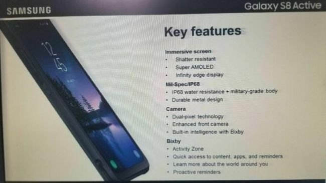 samsung galaxy S8 active