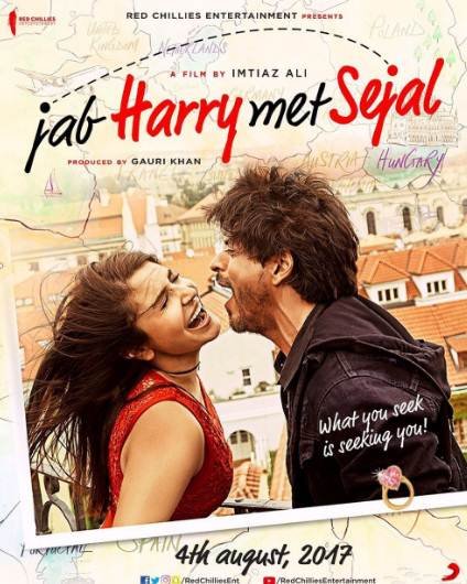 shah rukh khan, jab harry met sejal, safar, anushka sharma, jab harry met sejal songs, jab harry met sejal movie, srk anushka, shah rukh khan films