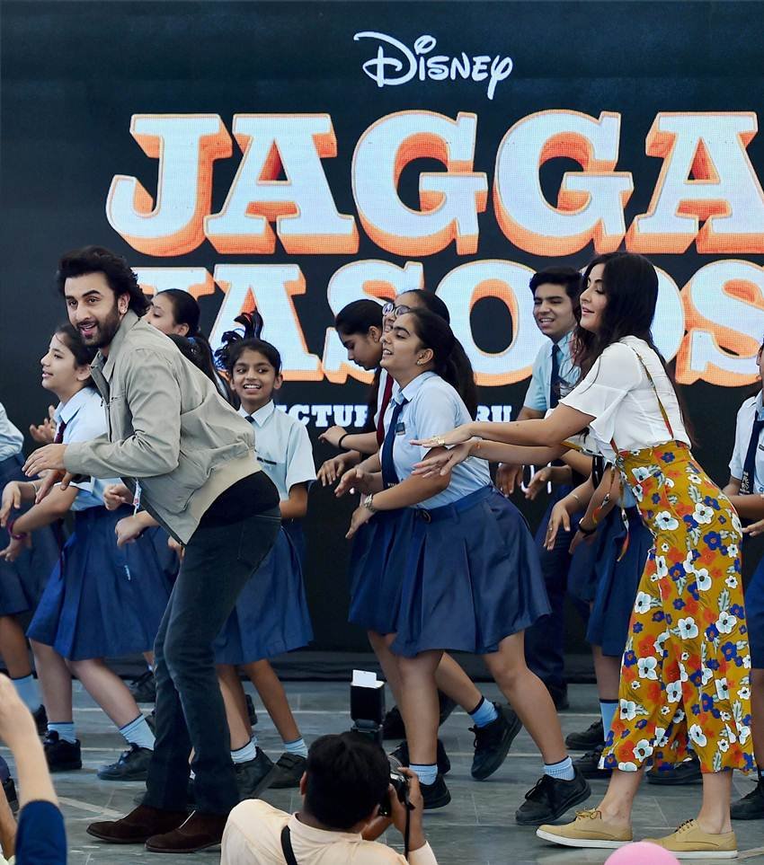 katrina kaif, ranbir kapoor, jagga jasoos, katrina ranbir jagga jasoos, katrina ranbir movie, ranbir katrina new movie, ranbir katrina relationship, ranbir katrina break up, ranbir katrina friendship, jagga jasoos promotions