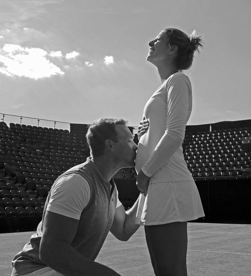 Mandy Minella,Wimbledon,4.5 Months Pregnant,Facebook,Serena Williams