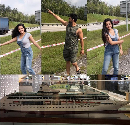 Photos of Singapore, Malaysia, Monalisa, Monalisa honeymoon Trip, Monalisa honeymoon photos, Monalisa latest photos, monalisa bikni photos, minalisa hot pocs, Monalisa- vikrant