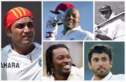 इन 5 क्रिकेटरों ने टेस्ट क्रिकेट में ठोके हैं सबसे ज्यादा तिहरे शतक, 2 खिलाड़ी भारत के हैं