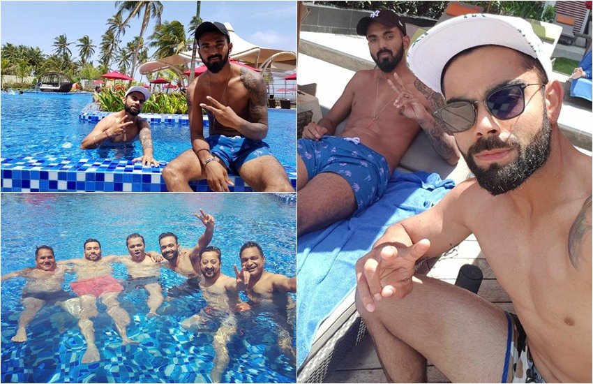 India vs Sri Lanka, Indian cricket team, Sri Lanka Cricket team, Rohit Sharma, Virat Kohli, Shikhar Dhawan, Hardik pandya, Shikhar dhawan, KL rahul, team india, indian cricket team chilling moments