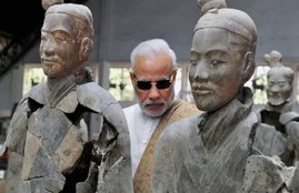 narendra modi, modi in china