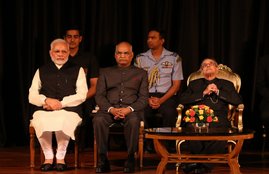 narendra modi, ram nath kovind, pranab mukherjee