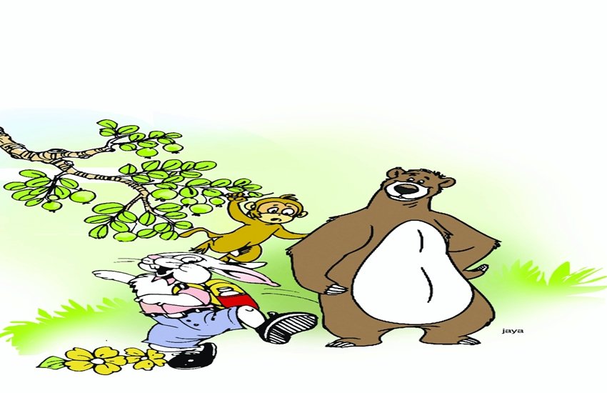 हाथी दादा को चीकू का जवाब सुन कर बड़ा क्रोध आया, पर उन्होंने उसे छोटा जानवर समझ कर कुछ नहीं कहा। 