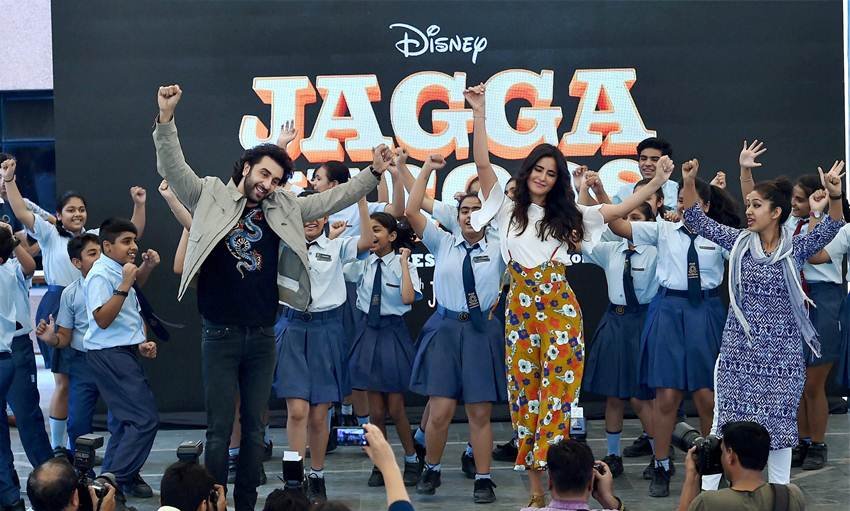 katrina kaif, ranbir kapoor, jagga jasoos, katrina ranbir jagga jasoos, katrina ranbir movie, ranbir katrina new movie, ranbir katrina relationship, ranbir katrina break up, ranbir katrina friendship, jagga jasoos promotions