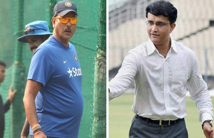 ravi shastri sourav ganguly