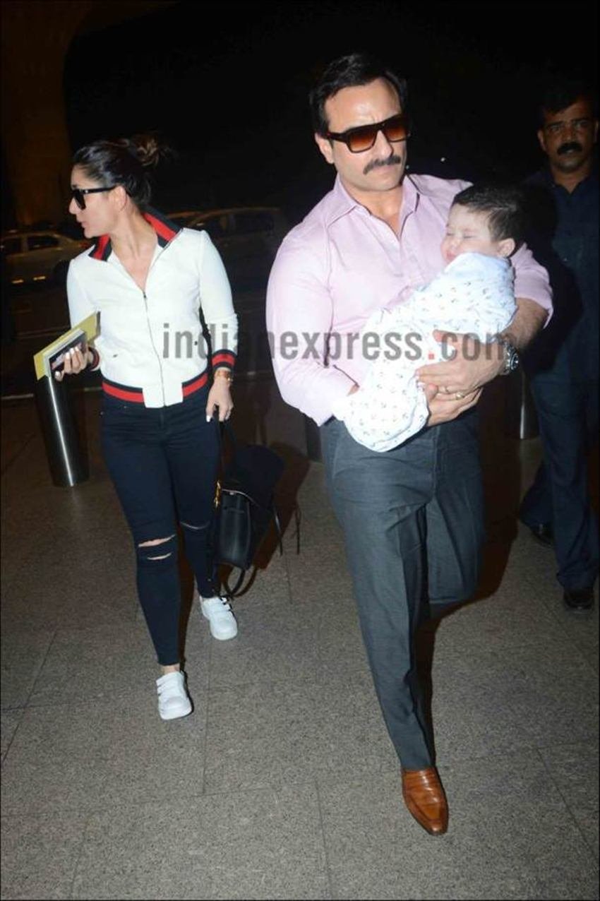 saif ali khan, kareena kapoor, taimur ali khan