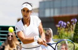 Wimbledon 2017: डबल्स में भारतीय टेनिस खिलाड़ी सानिया मिर्जा को मिली हार