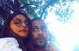 Sonam Kapoor, Anand Ahuja, New YoRk Vacation
