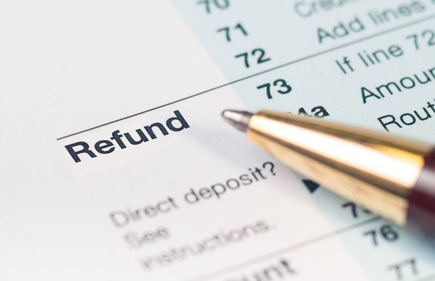 tax refund form