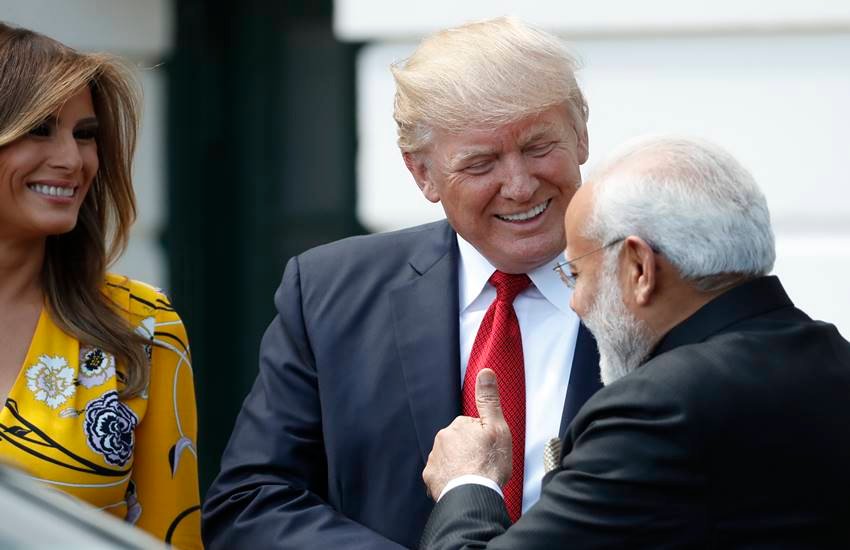 narendra modi namaste, prime minister narendra modi, narendra modi, narendra modi greetings, narendra modi with foreign ministers, modi with female politicians, modi with theresa may, modi with melania trump