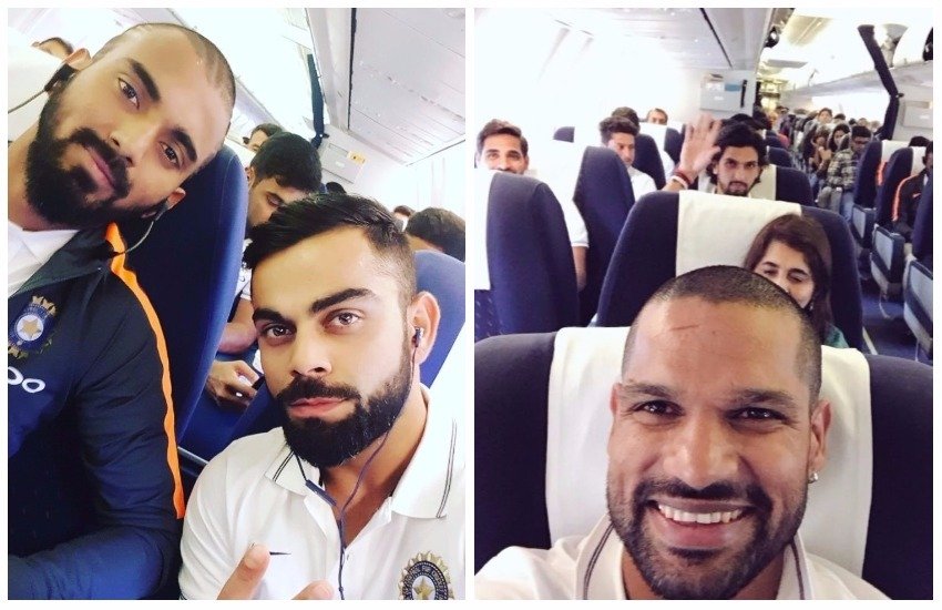 virat kohli and Shikhar dhawan selfie virat kohli and Shikhar dhawan selfie