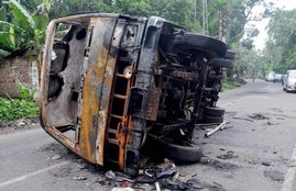 West Bengal Voilence, Basirhat unrest, Basirhat Voilence, Trinamul MLA, Dipendu Biswas, hindu-muslim, hindu-muslim West Bengal