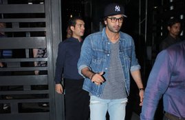 ranbir kapoor, ranbir kapoor spotted with family, ranbir dinner with family, rishi kapoor, nitu kapoor, ridhima kapoor, samara, ranbir kapoor, ranbir kapoor spotted with family,