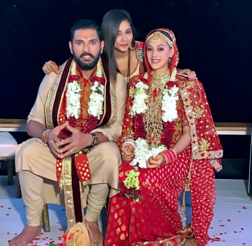 Yuvraj Singh and Hazel Keech Wedding Pics, Bollywood Celebs Wedding Pics, Bollywood Celebs Marriage Pics, Bollywood Celebs Wedding day Pics, Celebs Wedding Pics, Celebs Marriage Pics, Bollywood Actress Wedding Pics, Bollywood Actress Marriage Pics, Actress Wedding Pics, Actress Marriage Pics, Bollywood Celebs Wedding Photos, Photo Gallery, Jansatta