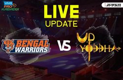 प्रो कबड्डी 2017, बंगाल वॉरियर्स vs यूपी योद्धा: Bengal Warriors ने UP Yoddha को 20 प्वाइंट्स से हराया